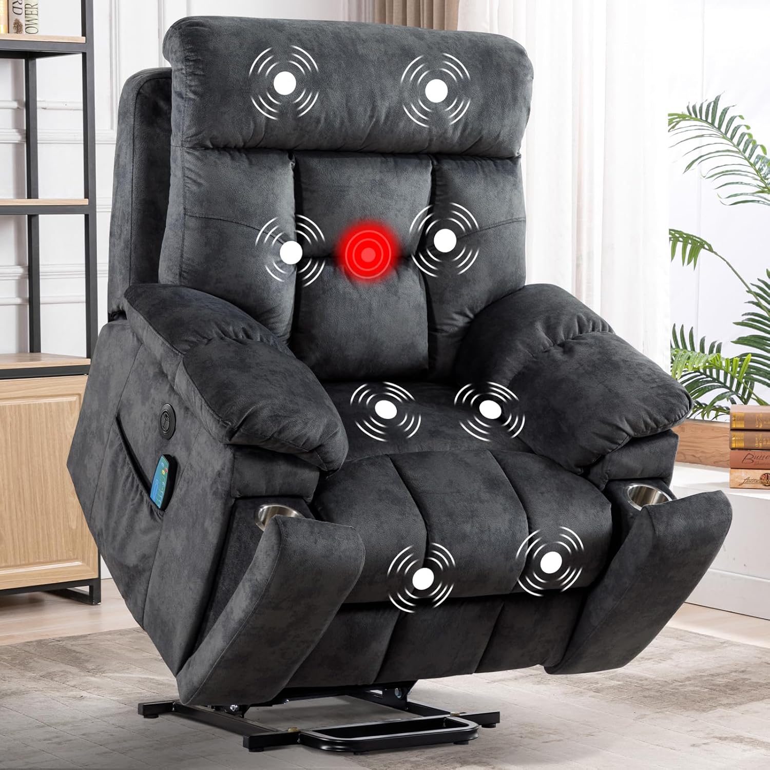 CANMOV Large Power Lift Recliner Chair