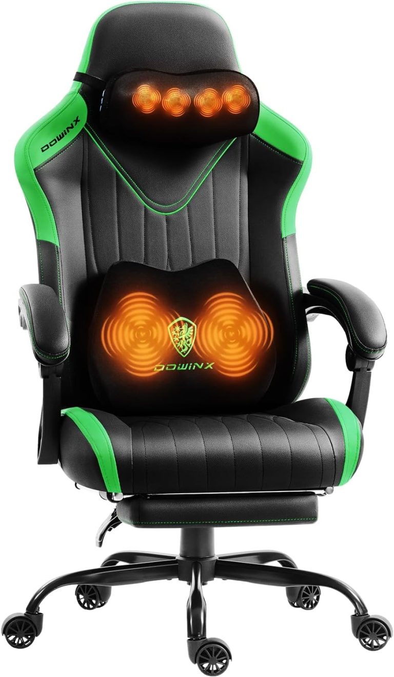 Dowinx Gaming Video Gaming Chair with Shiatsu Neck Massage