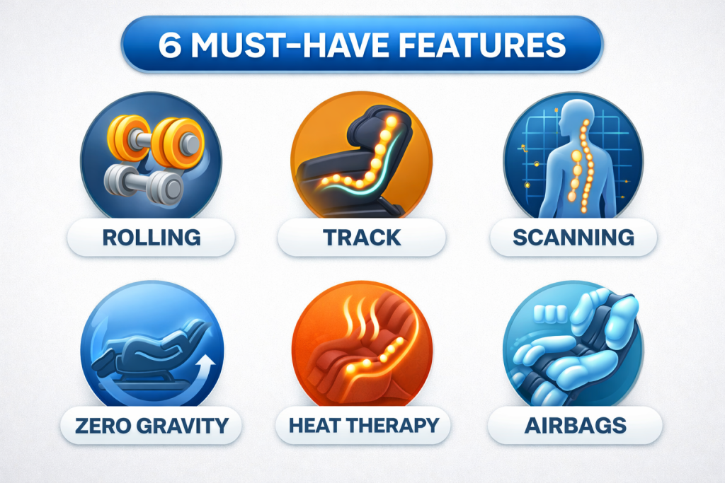 Features to Look for in a Massage Chair