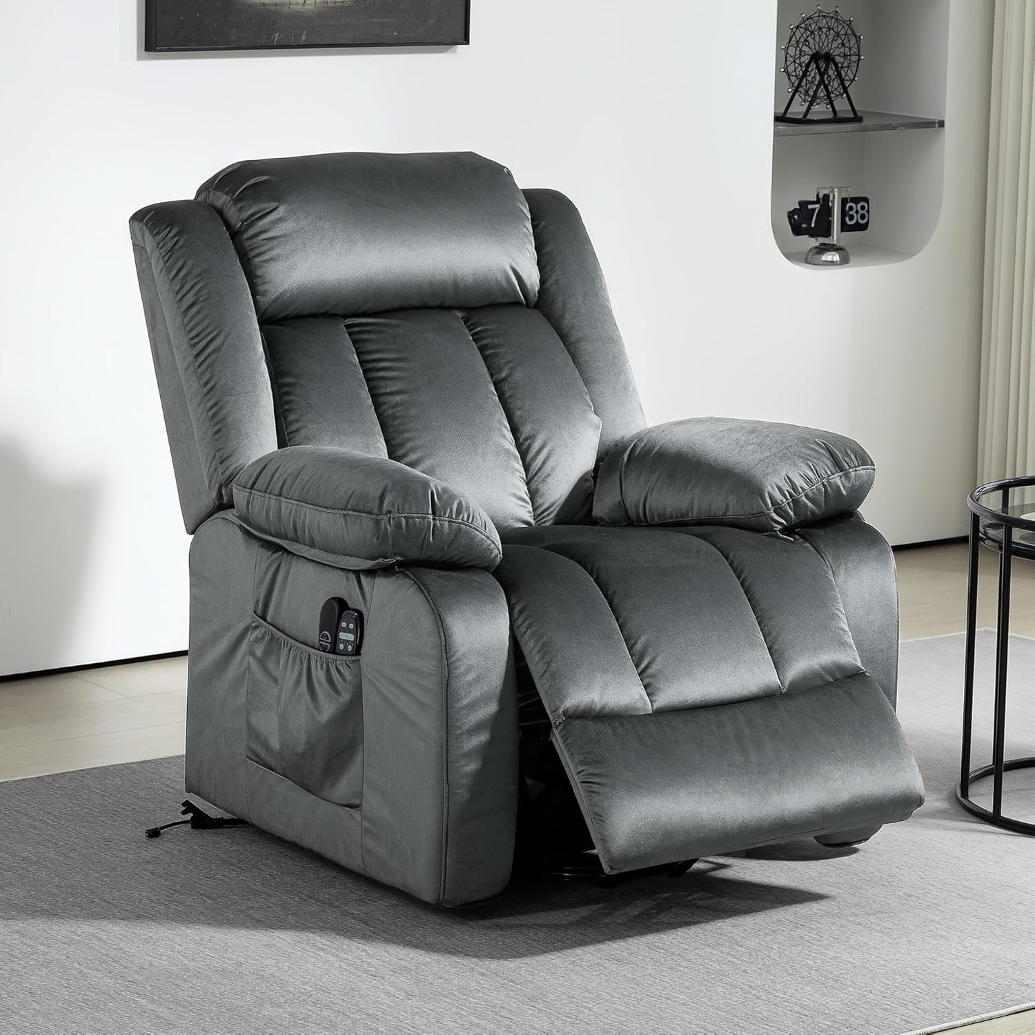 HOMCOM Power Lift Recliner Chair