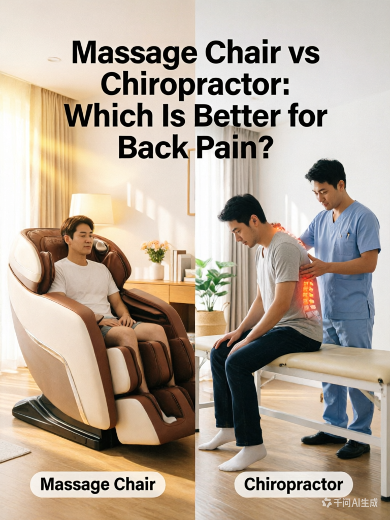 Massage Chair vs Chiropractor