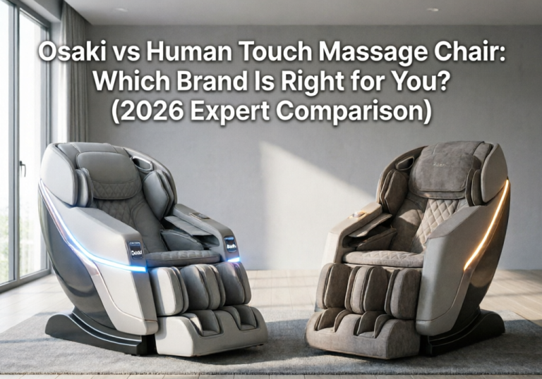 Osaki vs Human Touch Massage Chair