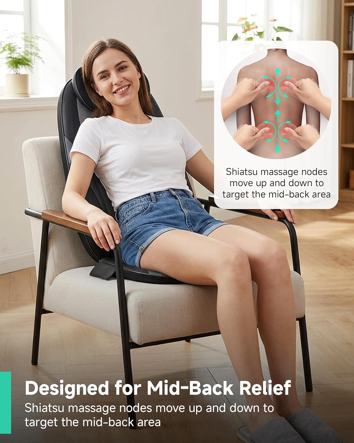 Snailax Shiatsu Back Massager