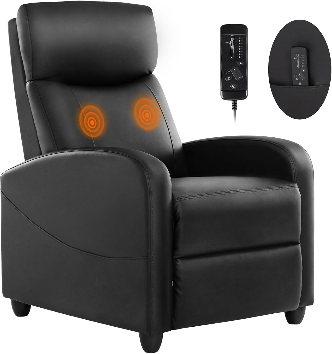 Sweetcrispy Massage Recliner Chair