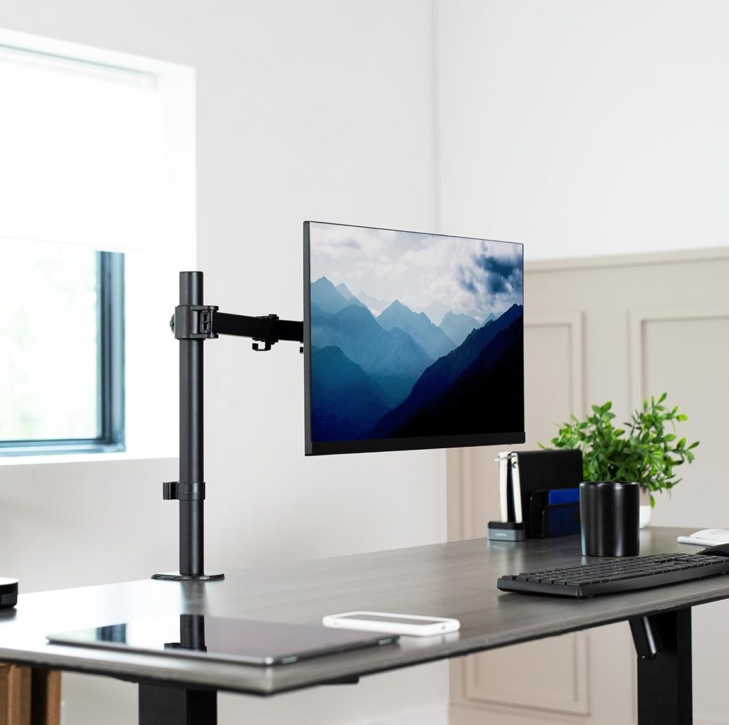 VIVO Single 13 to 38 inch Ultrawide Monitor Arm Desk