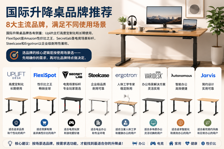 international-standing-desk-brands-guide